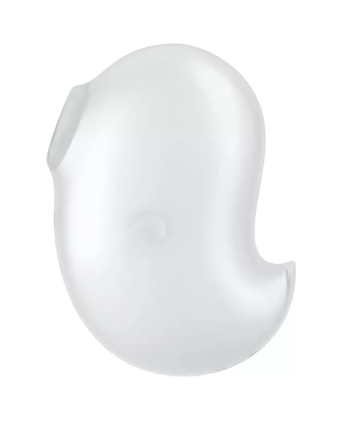 SATISFYER - CUTIE GHOST VIBRATEUR  POSER BLANC