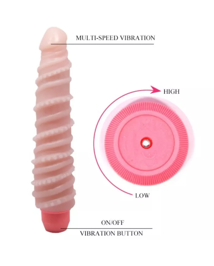 BAILE - VIBRATEUR SPIRALE SENSUELLE FLEXI VIBE 19.5 CM BAILE - VIBRATEUR SPIRALE SENSUELLE FLEXI VIBE 19.5 CM