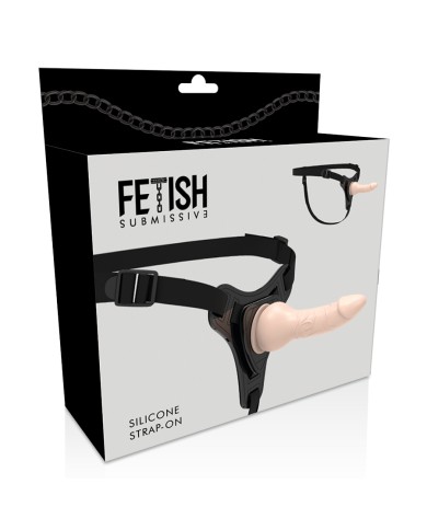 FETISH SUBMISSIVE HARNESS - SILICONE CHAIR RÉALISTE 16CM
