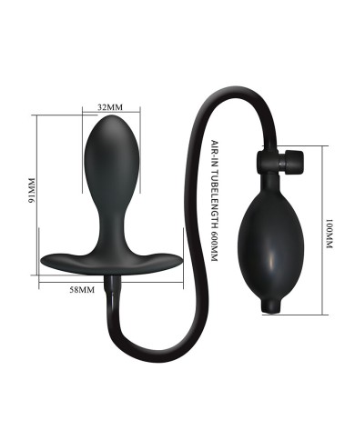 MR PLAY - PLUG ANAL GONFLABLE RÉGLABLE