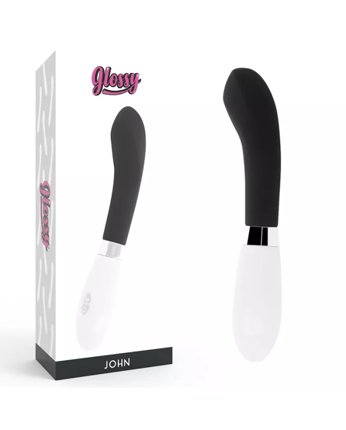 GLOSSY - JOHN VIBRATEUR NOIR GLOSSY - JOHN VIBRATEUR NOIR