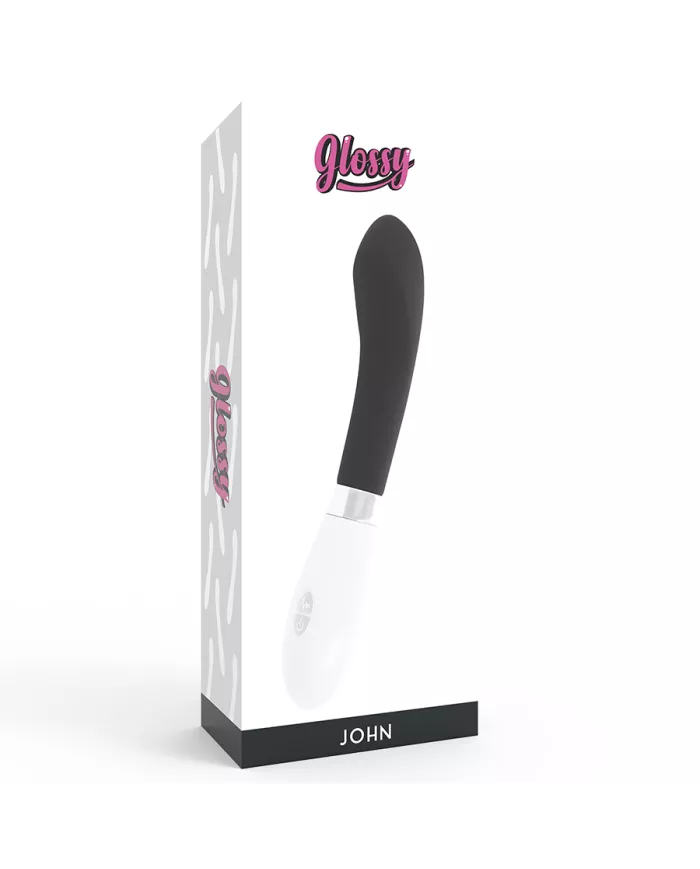 GLOSSY - JOHN VIBRATEUR NOIR GLOSSY - JOHN VIBRATEUR NOIR