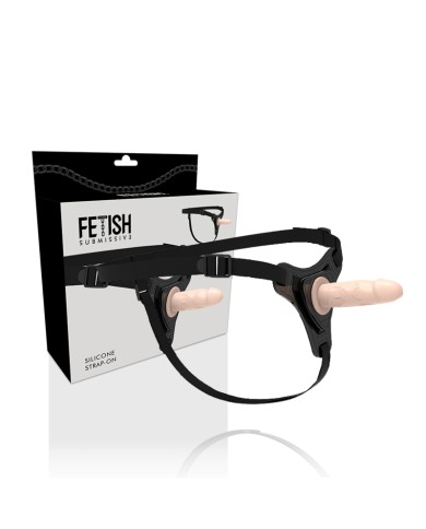 FETISH SUBMISSIVE HARNESS - SILICONE CHAIR RÉALISTE 12,5 CM