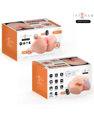 INTENSE DEEP TOUCH - MASTURBATEUR VAGINAL NICOLE AVEC EFFETS DE SUCCION, DE CHALEUR, DE VIBRATION ET VOCAUX, AVEC
