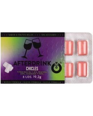WUG After Drink – Le chewing-gum fonctionnel qui vous aide à retrouver de l'énergie après une soirée. Plaquette de 8