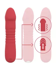 INTENSE - JUNI UP & DOWN 10 VIBRATIONS ROUGES INTENSE - JUNI UP & DOWN 10 VIBRATIONS ROUGES