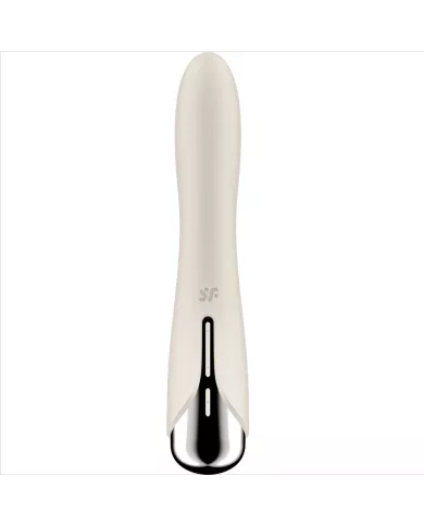 SATISFYER - VIBRATEUR ROTATEUR SPINNING VIBE 1 G-SPOT BEIGE