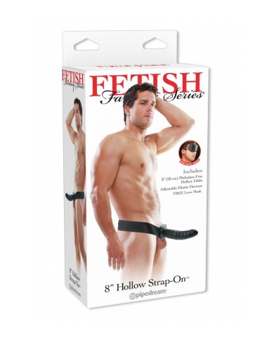 Gode-ceinture creux 20 cm