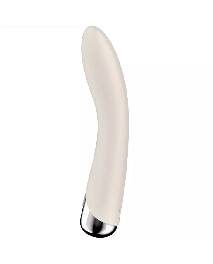 SATISFYER - VIBRATEUR ROTATEUR SPINNING VIBE 1 G-SPOT BEIGE SATISFYER - VIBRATEUR ROTATEUR SPINNING VIBE 1 G-SPOT BEIGE