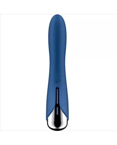SATISFYER - VIBRATEUR ROTATEUR BLEU SPINNING VIBE 1 G-SPOT