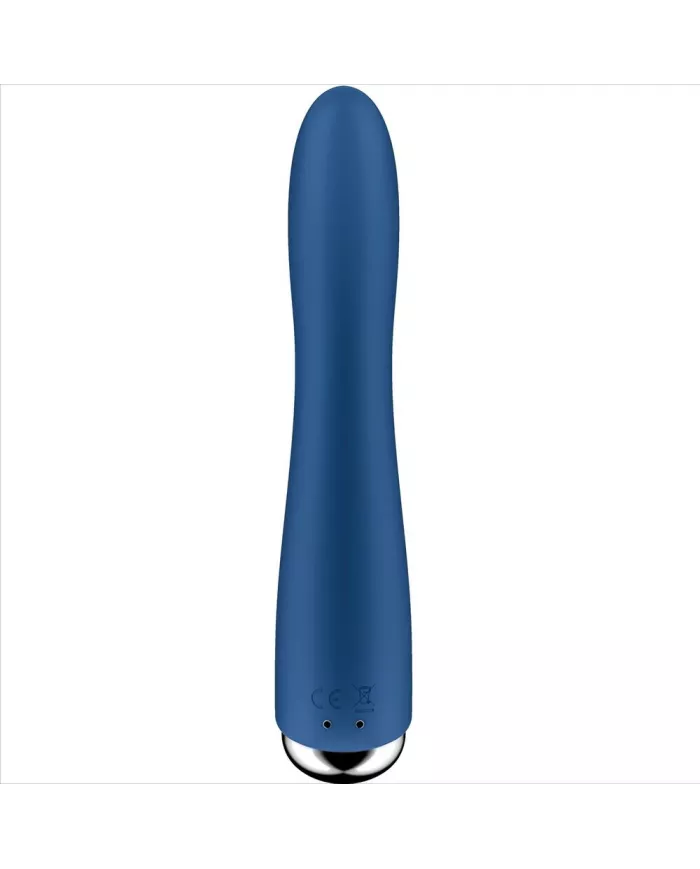 SATISFYER - VIBRATEUR ROTATEUR BLEU SPINNING VIBE 1 G-SPOT SATISFYER - VIBRATEUR ROTATEUR BLEU SPINNING VIBE 1 G-SPOT