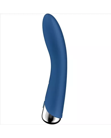 SATISFYER - VIBRATEUR ROTATEUR BLEU SPINNING VIBE 1 G-SPOT