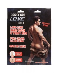 Poupée masculine Cocky Cop Love Doll