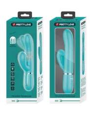 PRETTY LOVE - VIBRATEUR MULTIFONCTION G-SPOT VERT AQUA PRETTY LOVE - VIBRATEUR MULTIFONCTION G-SPOT VERT AQUA