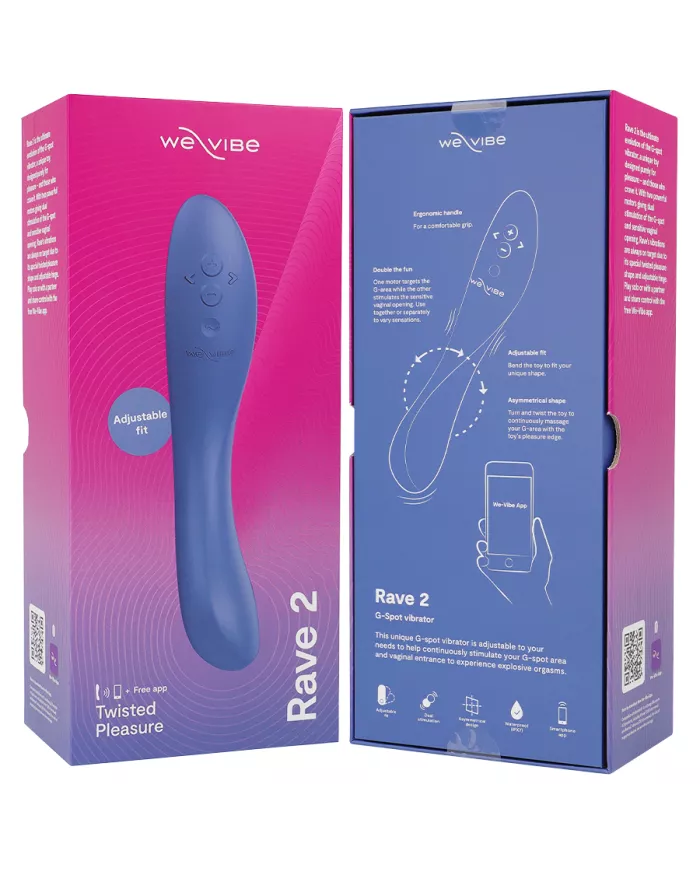 WE-VIBE - RAVE 2 VIBRATEUR POINT G BLEU