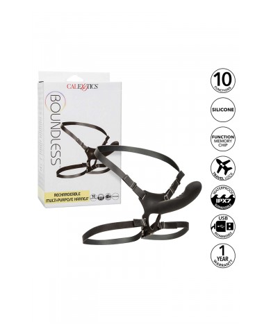 Gode ceinture vibrant Boundless Rechargeable Harness