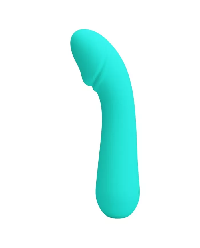 PRETTY LOVE - VIBRATEUR RECHARGEABLE CETUS VERT AQUA PRETTY LOVE - VIBRATEUR RECHARGEABLE CETUS VERT AQUA