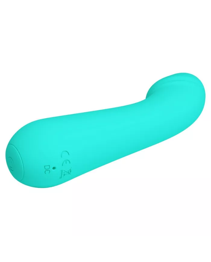 PRETTY LOVE - VIBRATEUR RECHARGEABLE CETUS VERT AQUA PRETTY LOVE - VIBRATEUR RECHARGEABLE CETUS VERT AQUA