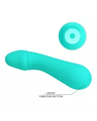 PRETTY LOVE - VIBRATEUR RECHARGEABLE CETUS VERT AQUA PRETTY LOVE - VIBRATEUR RECHARGEABLE CETUS VERT AQUA