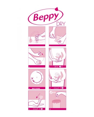 Boite 8 tampons Beppy DRY