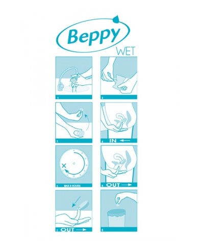 Boite 8 tampons Beppy WET