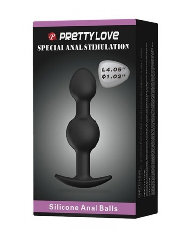 Silicone anal balls 10,3 cm