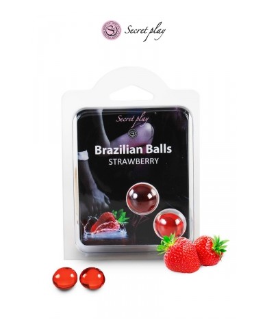 2 Brazilian Balls - fraise