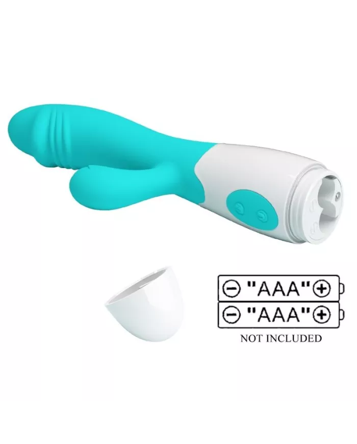 PRETTY LOVE - VIBRATEUR SNAPPY G-SPOT VERT AQUA