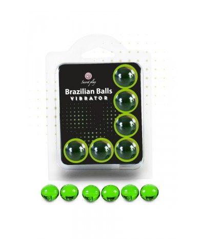 6 Brazillian balls effet vibrator