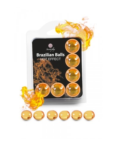 6 Brazilian Balls - effet chaleur