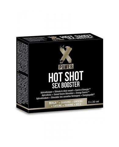 Hot Shot Sex Booster (3 x 20 ml) - XPOWER