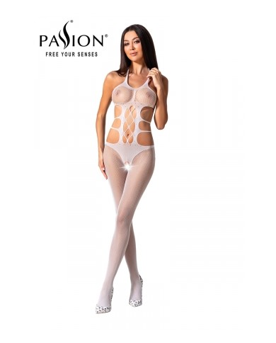 Combinaison résille BS084 - Blanc