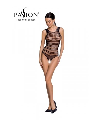 Body résille ouvert BS086 - Noir