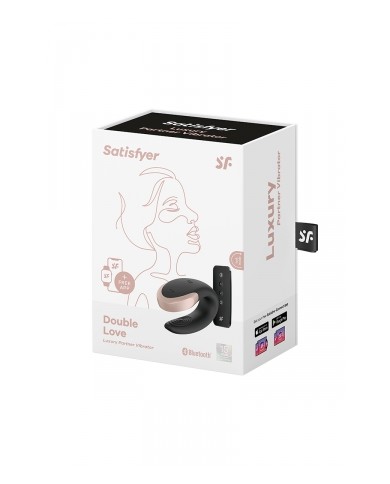 Stimulateur Double Love noir - Satisfyer