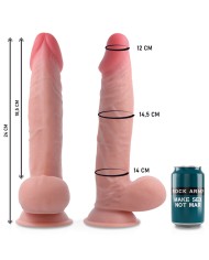 ROCKARMY - HARNAIS + SHERMAN DOUBLE DENSITÉ 24 CM -O- 4.62 CM