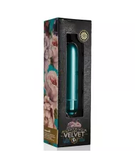 ROCKS-OFF - BALLE VIBRANTE TOUCHE DE PÉTALES DE PAON EN VELOURS ROCKS-OFF - BALLE VIBRANTE TOUCHE DE PÉTALES DE PAON EN VELOURS