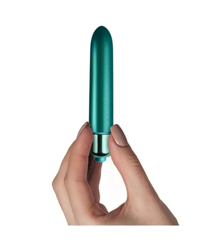 ROCKS-OFF - BALLE VIBRANTE TOUCHE DE PÉTALES DE PAON EN VELOURS ROCKS-OFF - BALLE VIBRANTE TOUCHE DE PÉTALES DE PAON EN VELOURS