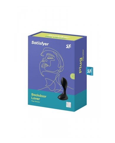 Plug vibrant Backdoor Lover noir - Satisfyer