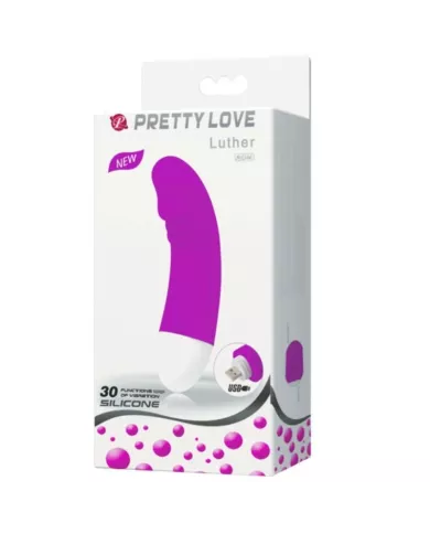 PRETTY LOVE - MINI VIBRATEUR LUTHER 30 MODES DE VIBRATION