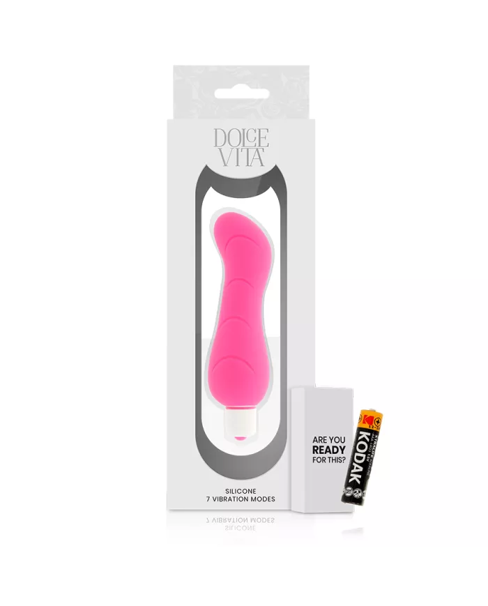 DOLCE VITA - G-SPOT PINK SILICONE DOLCE VITA - G-SPOT PINK SILICONE