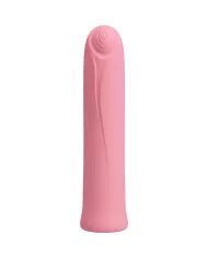PRETTY LOVE - VIBRATEUR CURTIS MINI SUPER POWER 12 VIBRATIONS EN SILICONE ROSE PRETTY LOVE - VIBRATEUR CURTIS MINI SUPER POWER 12 VIBRATIONS EN SILICONE ROSE