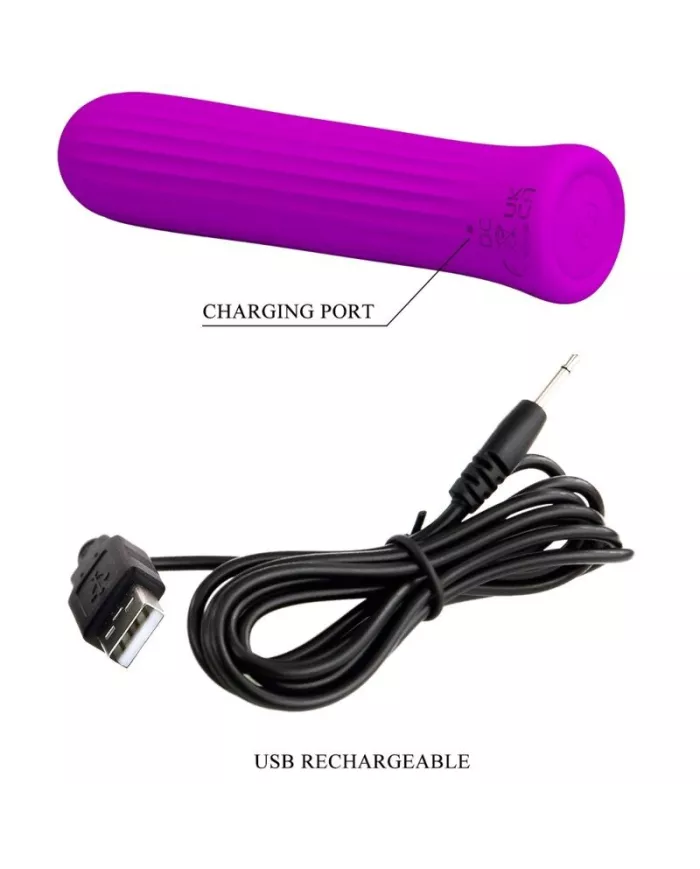 PRETTY LOVE - BLANCHE VIBRATEUR STIMULATEUR ROSE PRETTY LOVE - BLANCHE VIBRATEUR STIMULATEUR ROSE