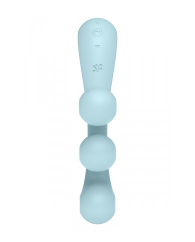 Multi-vibromasseur Tri Ball 2 bleu - Satisfyer