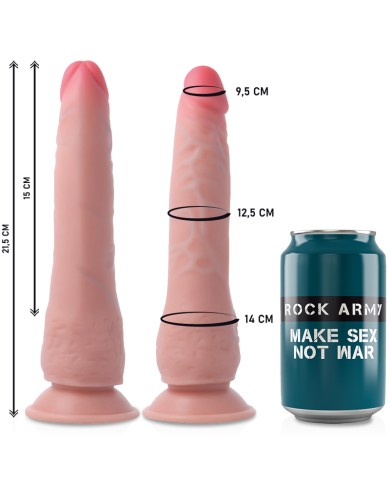ROCKARMY - HARNAIS + CRUSADER DOUBLE DENSITÉ 21.5 CM -O- 4.46 CM