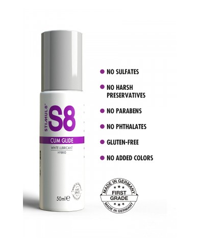 Lubrifiant hybride S8 effet sperme 50ml