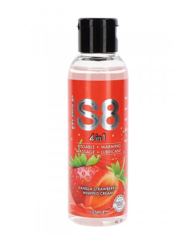 Lubrifiant S8 4 en 1 gout fraise 125ml