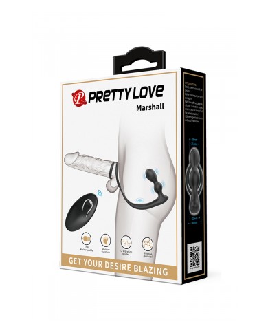 Stimulateur de prostate et cockring Marshall