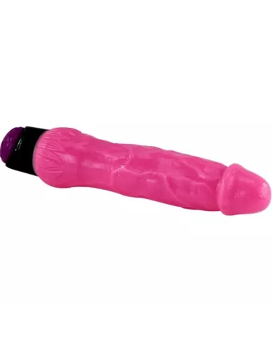 BAILE - VIBRATEUR RÉALISTE SEXE COLORÉ ROSE 24 CM