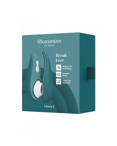 Womanizer Liberty 2 bleu pétrole
