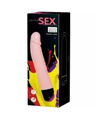BAILE - VIBRATION ET ROTATION SEXUELLES COLORÉES 24 CM